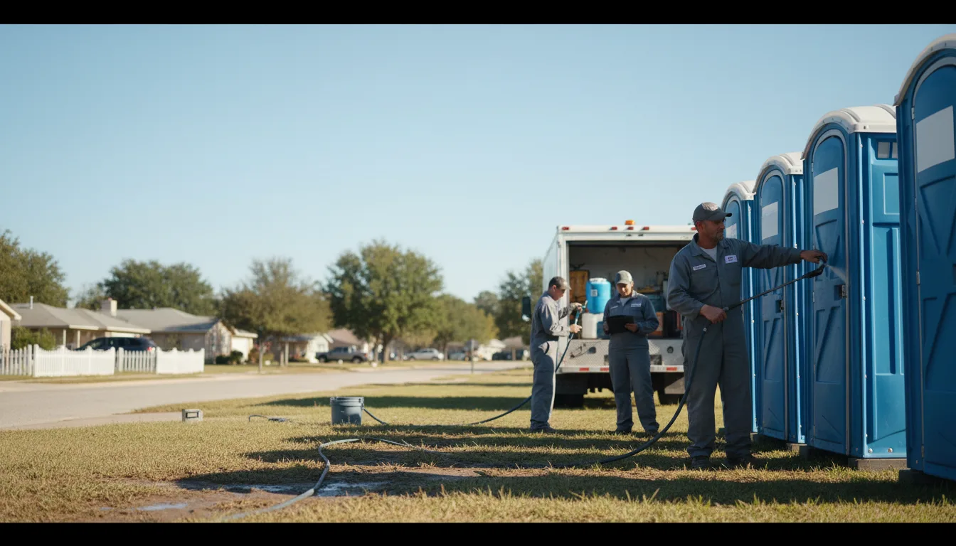 Long-Term Portable Toilet Rental in Bloomington, CA near me